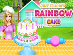 Trò chơi Chef Felicia`s Rainbow Cake