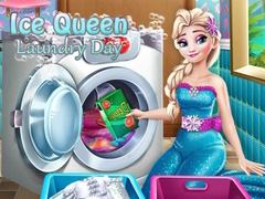 Trò chơi Ice Queen Laundry Day