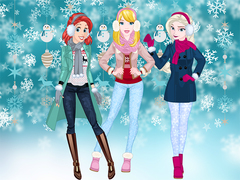Trò chơi Princesses Winter Spree