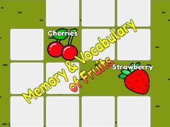 Trò chơi Memory & Vocabulary of Fruits