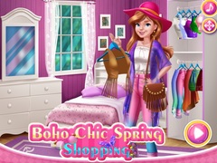 Trò chơi Boho Chic Spring Shopping