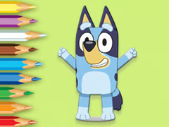 Trò chơi Coloring Book: Happy Bluey