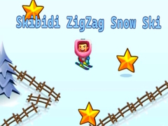 Trò chơi Skibidi ZigZag Snow Ski