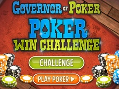 Trò chơi Governor of Poker Poker Challenge