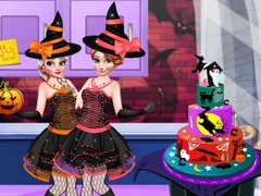 Trò chơi Halloween Party Cake