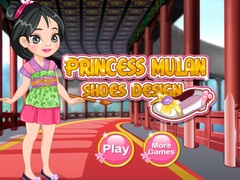 Trò chơi Princess Mulan Shoes Design