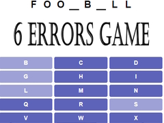 Trò chơi 6 Errors Game