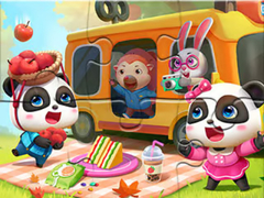 Trò chơi Jigsaw Puzzle: Little Panda Picnic