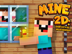 Trò chơi Mine 2D Survival Herobrine