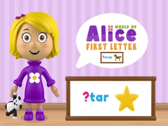 Trò chơi World of Alice First Letter