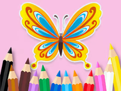 Trò chơi Coloring Book: Beautiful Butterfly