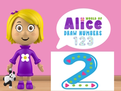 Trò chơi World of Alice Draw Numbers