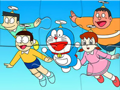 Trò chơi Jigsaw Puzzle: Doraemon Flying