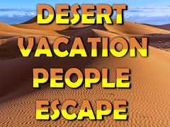 Trò chơi Desert Vacation People Escape