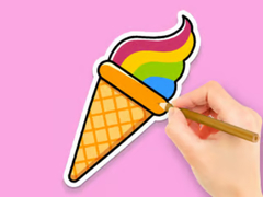 Trò chơi Coloring Book: Rainbow Ice Cream