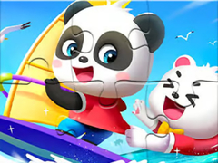 Trò chơi Jigsaw Puzzle: Baby Panda Sailing