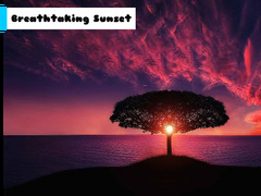 Trò chơi Breathtaking Sunset 