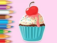 Trò chơi Coloring Book: Apple Cupcake