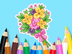 Trò chơi Coloring Book: Love Bouquet