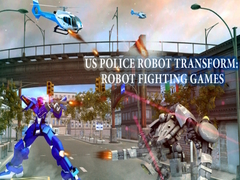 Trò chơi US Police Robot Transform: Robot  fighting games