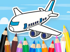 Trò chơi Coloring Book: Flying Airplane