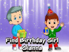 Trò chơi Find Birthday Girl Gianna