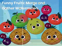 Trò chơi Funny fruits: merge and gather watermelon