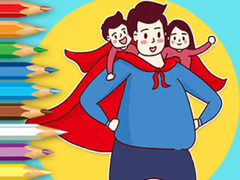 Trò chơi Coloring Book: Father's Day