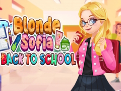 Trò chơi Blonde Sofia Back to School