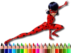 Trò chơi Back To School Lady Bug Coloring