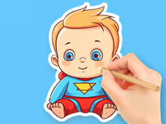 Trò chơi Coloring Book: Cute Super Baby