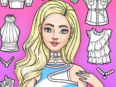 Trò chơi Girl Coloring Dress Up Games