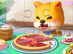 Trò chơi Jigsaw Puzzle: Pizza Dog