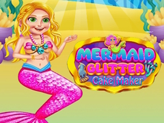 Trò chơi Mermaid Glitter Cake Maker 