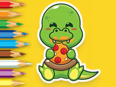 Trò chơi Coloring Book: Hungry Dinosaurs