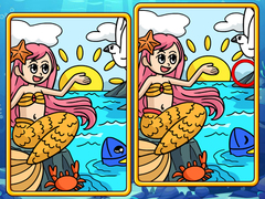 Trò chơi Mermaids Spot The Differences