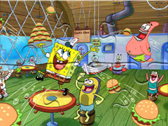 Trò chơi Jigsaw Puzzle: SpongeBob SquarePants Work Time
