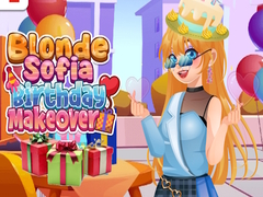 Trò chơi Blonde Sofia Birthday Makeover