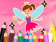 Trò chơi Coloring Book: Little Pretty Fairy