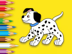 Trò chơi Coloring Book: Cute Spotted Dog