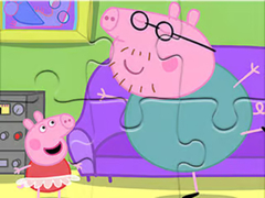 Trò chơi Jigsaw Puzzle: Daddy Pig Dancing