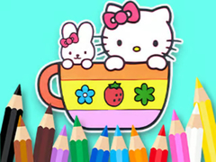 Trò chơi Coloring Book: Kitty Cup