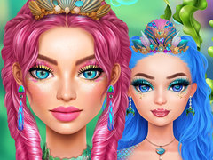 Trò chơi Mermaidcore Makeup