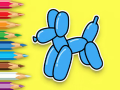 Trò chơi Coloring Book: Balloon Puppy