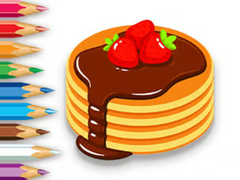 Trò chơi Coloring Book: Strawberry Pancake