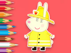 Trò chơi Coloring Book: Rabbit Firefighter