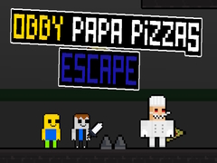 Trò chơi Obby Papa Pizzas Escape