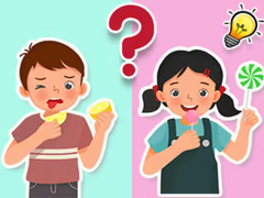 Trò chơi Kids Quiz: What Do They Taste Like?