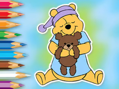 Trò chơi Coloring Book: Winnie With Toy Bear