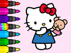 Trò chơi Coloring Book: Hello Kitty Teddy Bear